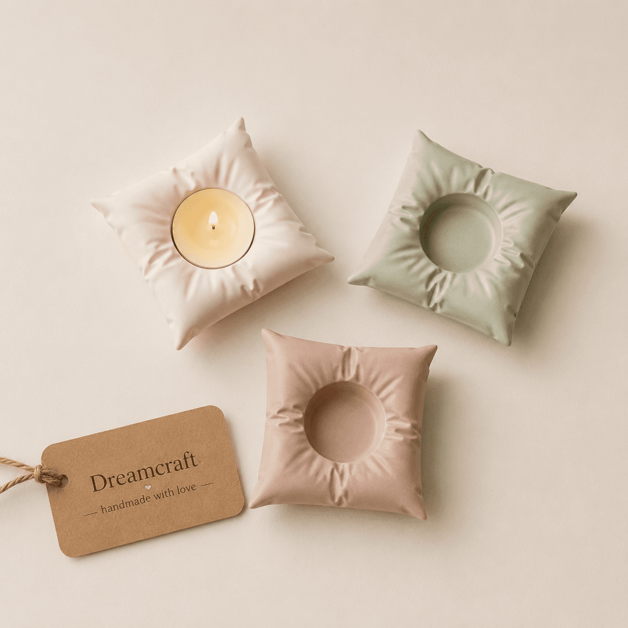 Cushion Tealight Holders