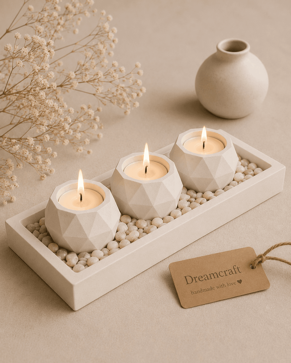 Geometric Tealight holders