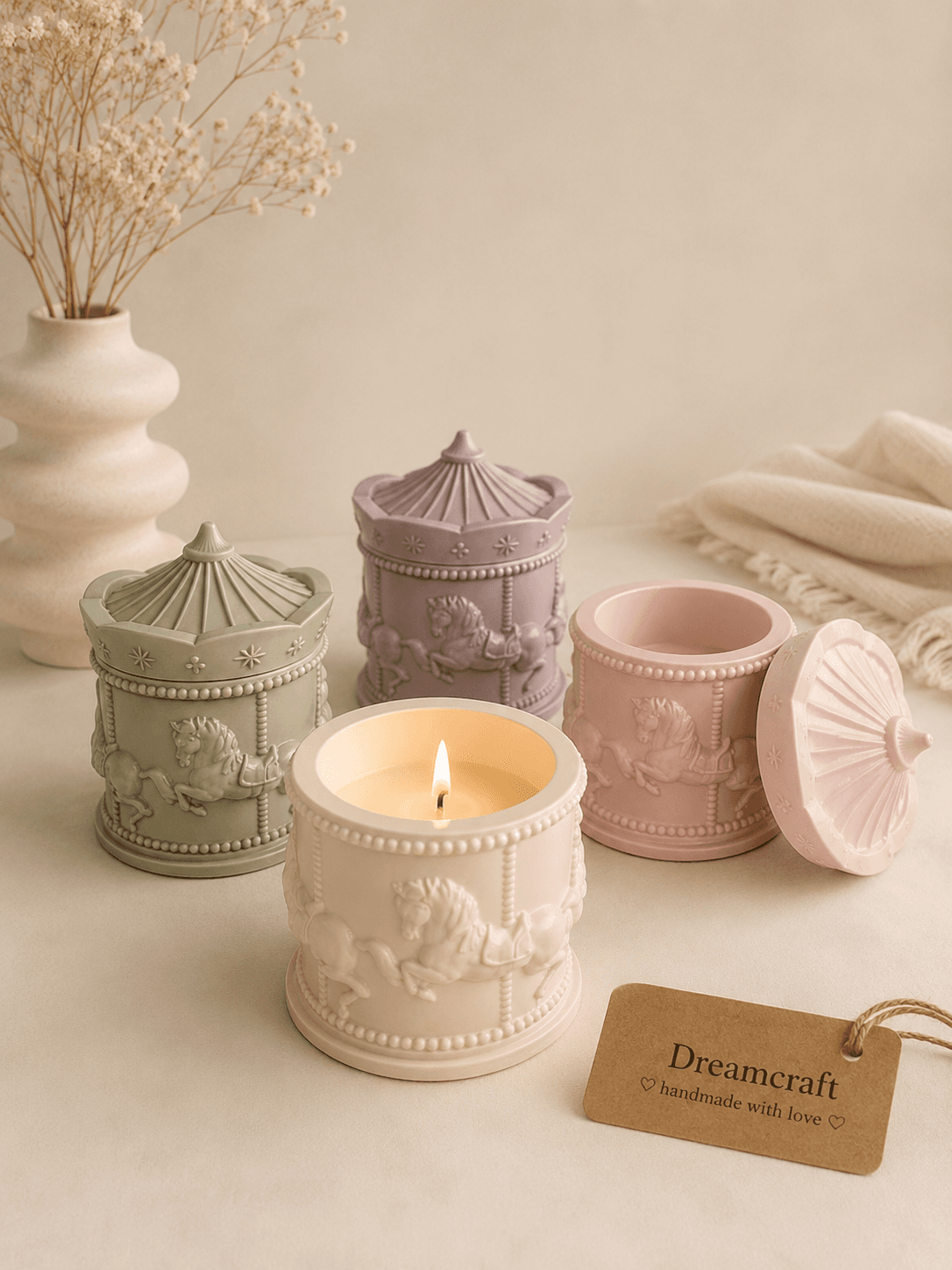 Carousel Jar candles